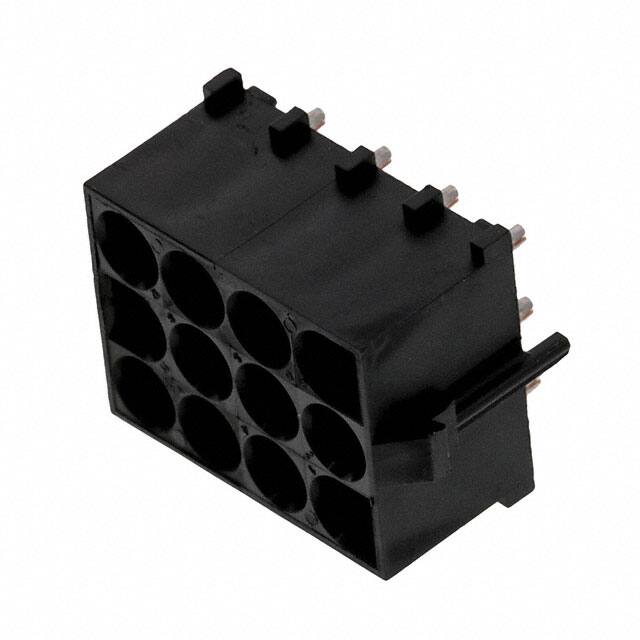 643428-3 TE Connectivity AMP Connectors  Headers Receptacles Female Sockets